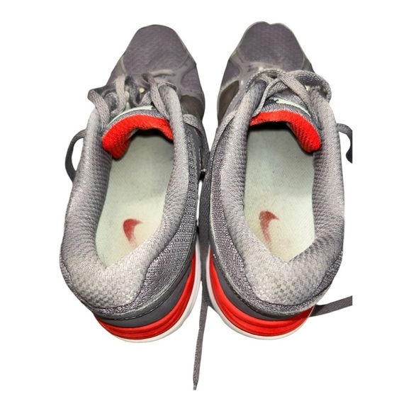 Nike Dual Fusion  Women's Gray and Red Running Shoes size 7.5 - Picture 11 of 12